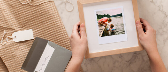 Gifting Love in A Custom Frame